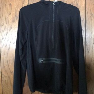 Lululemon hooded athletic pullover half zip